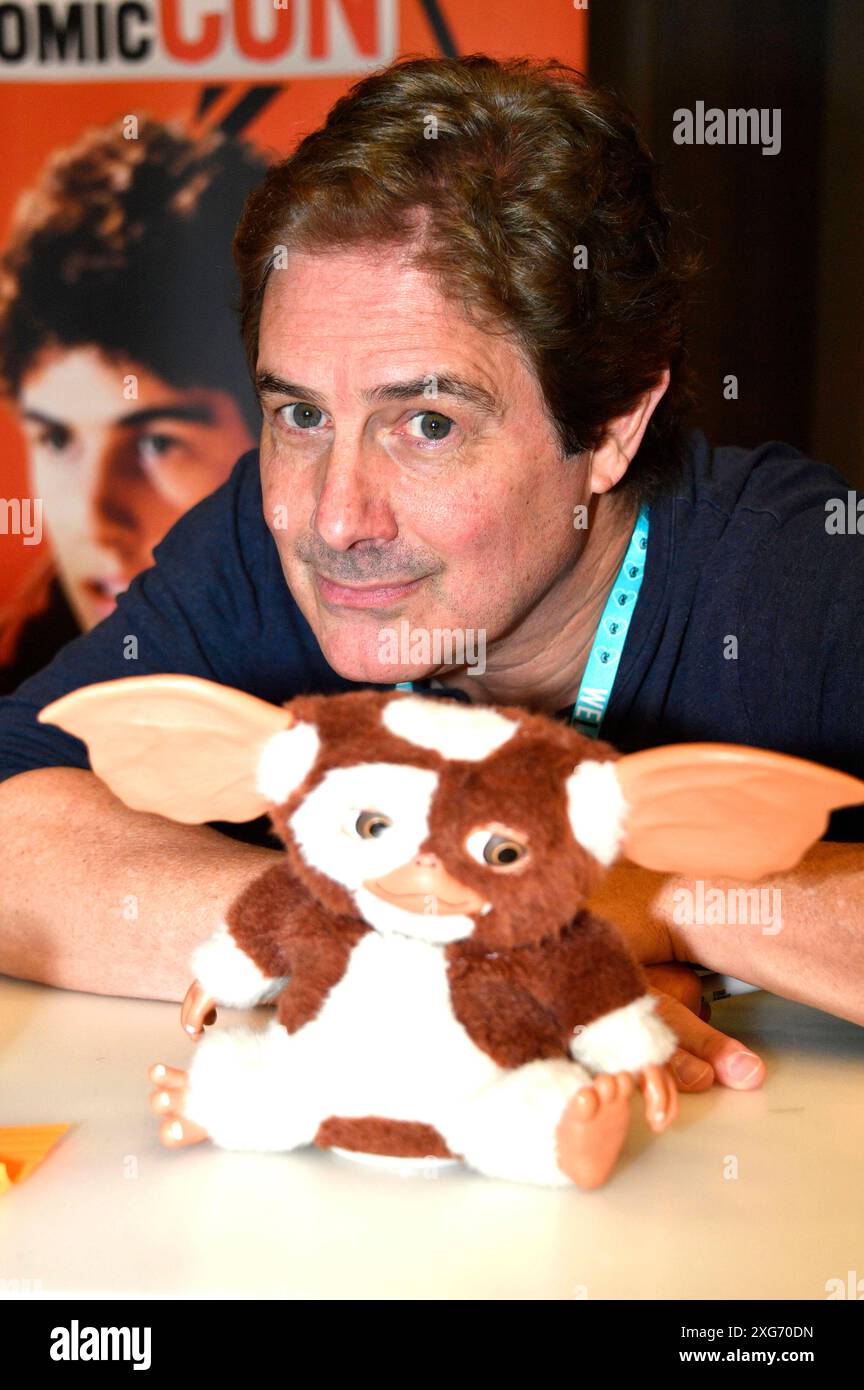 Zach Galligan auf der German Film Comic Con Babelsberg im Filmpark Babelsberg. Potsdam, 06.07.2024 *** Zach Galligan auf der German Film Comic Con Babelsberg im Filmpark Babelsberg Potsdam, 06 07 2024 Foto:Xn.xKubelkax/xFuturexImagex Comic con 4735 Stockfoto