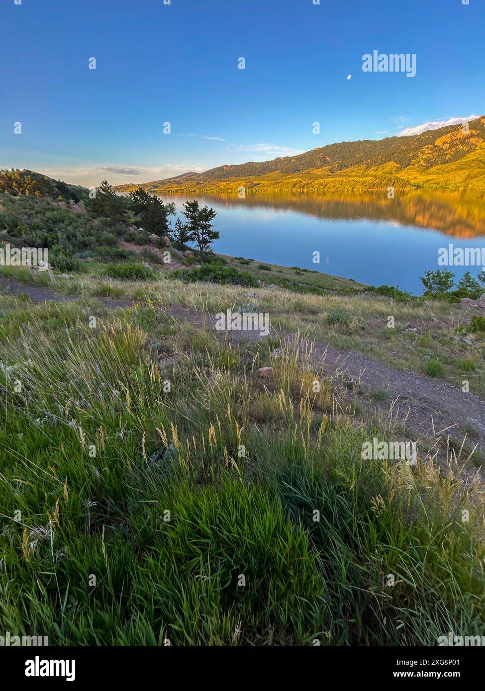 Horsetooth Reservoir In Fort Collins, Colorado. Stockfoto