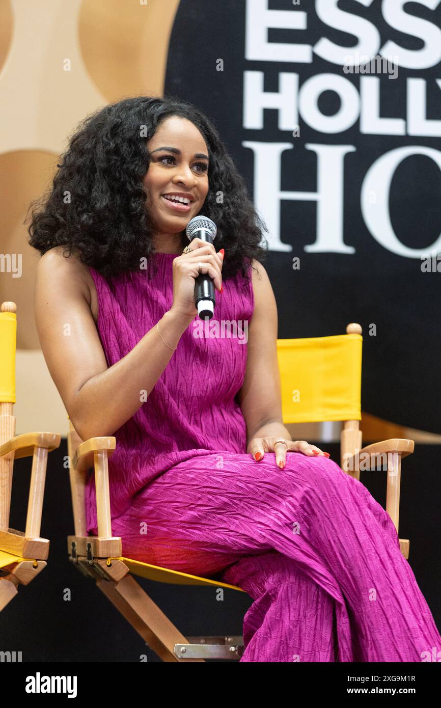 New Orleans, Usa. Juli 2024. Imani Ellis spricht beim 30. ESSENCE Festival of Culture™, das von Coca-Cola® am 7. Juli 2024 im Ernest N. Morial Convention Center in New Orleans, Louisiana, veranstaltet wird. (Foto: Jay Wiggins/SIPA USA) Credit: SIPA USA/Alamy Live News Stockfoto