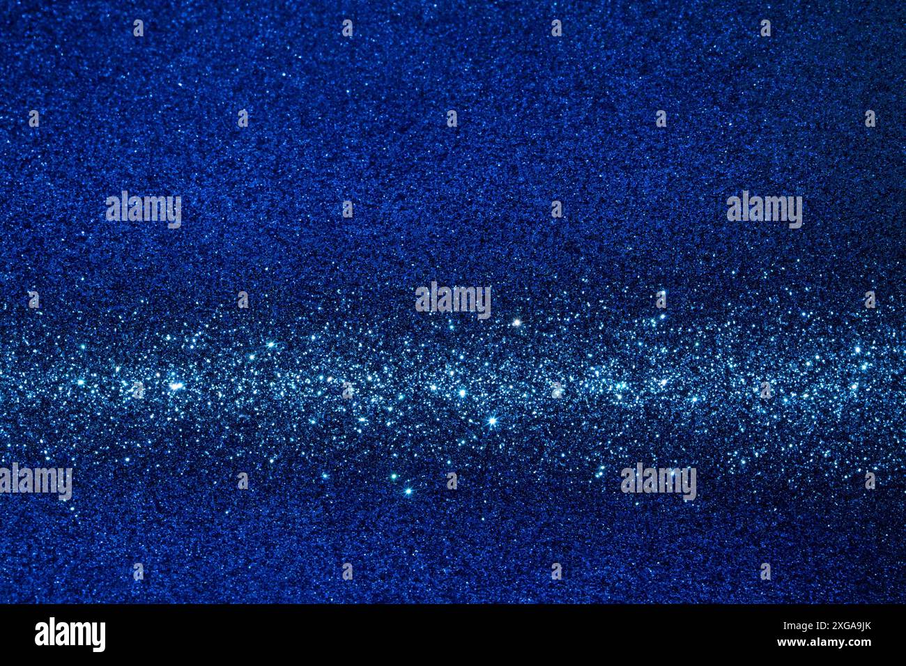 Blau glitter Textur urlaub Hintergrund. Makroaufnahme Stockfoto