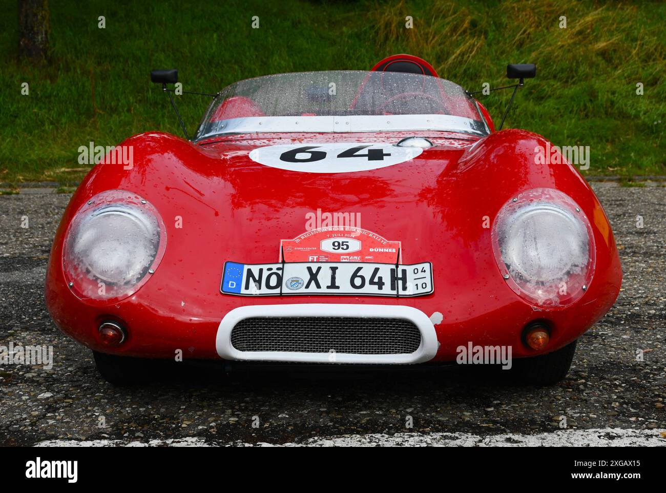 20. Regensburger Classic Rallye, Oldtimer-Rennen bzw Ausfahrt mit Start und Ziel in Regensburg, Via Laaber, Beratzhausen, Lupburg, Steinmühle bei Parsberg, Hexenagger, Kapflberg, Sinzing, Stadtamhof. Foto: Startnummer 95, Westfield Eleven Sports, Baujahr 1964 mit 58 PS *** 20 Regensburger Classic Rallye, Oldtimer-Rennen/Ausflug mit Start und Ziel in Regensburg, Via Laaber, Beratzhausen, Lupburg, Steinmühle bei Parsberg, Hexenagger, Kapflberg, Sinzing, Stadtamhof Foto Startnummer 95, Westfield Eleven Sports, Baujahr 1964 mit 58 ps Stockfoto