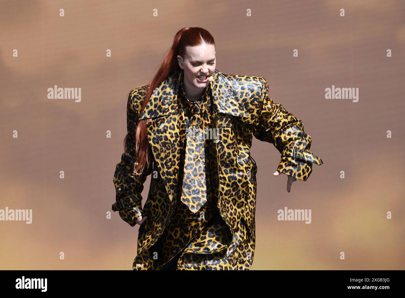 UK. Juli 2024. LONDON, ENGLAND - JULI 07: Anne-Marie tritt am 7. Juli 2024 im British Summertime Hyde Park auf. CAP/MAR © MAR/Capital Pictures Credit: Capital Pictures/Alamy Live News Stockfoto