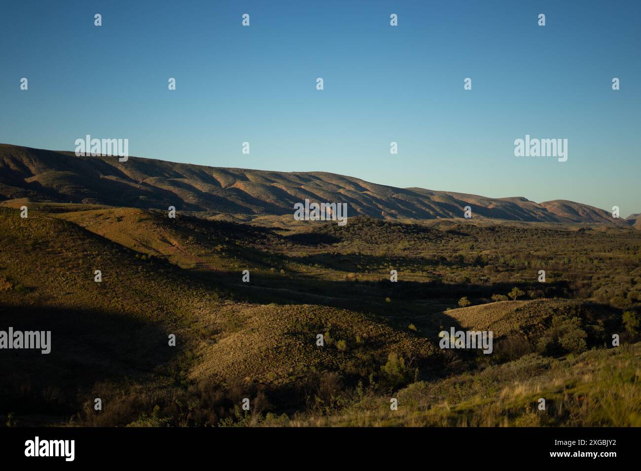 Wunderschöne Farben bei Sonnenuntergang Stockfoto