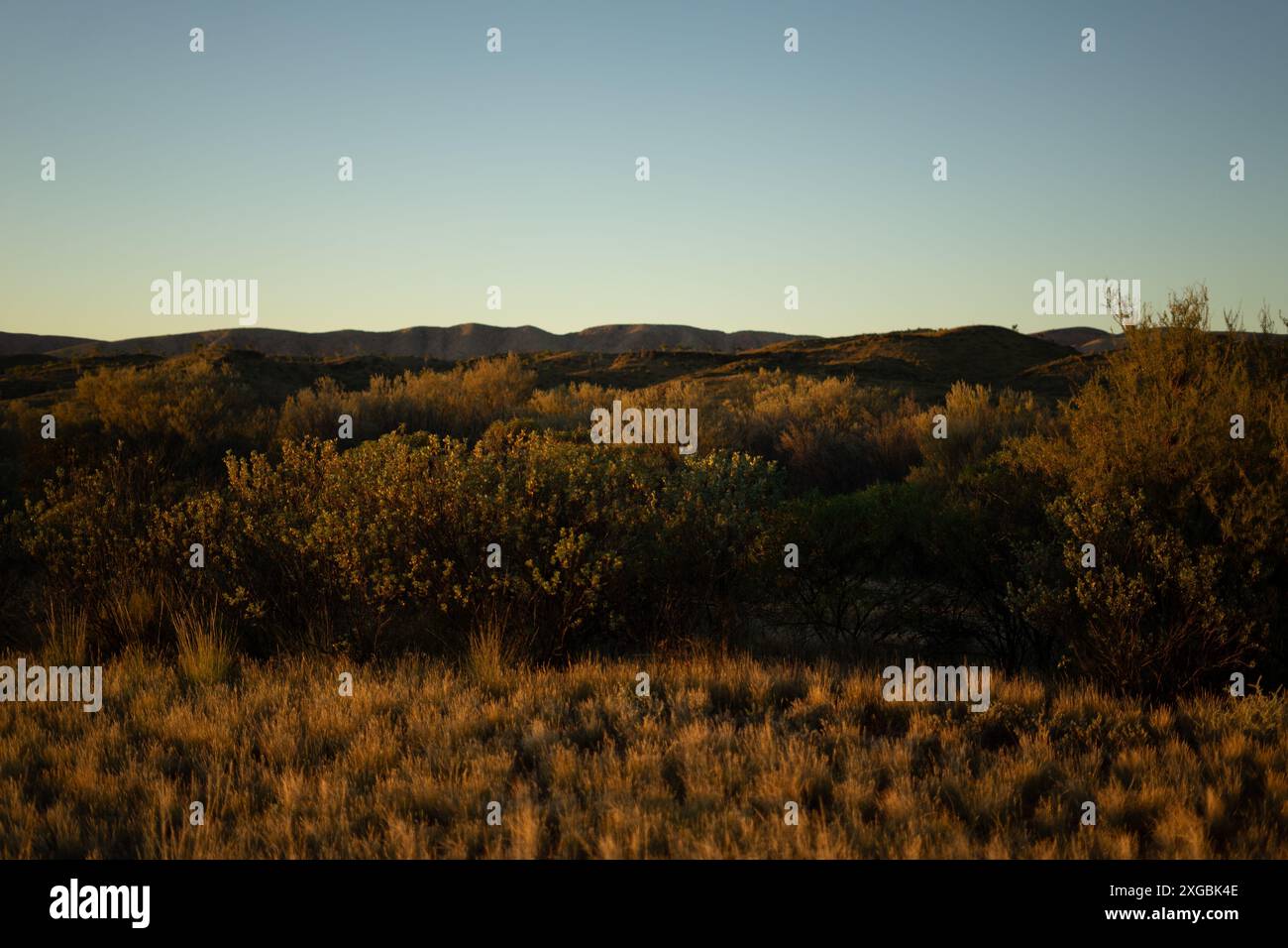 Wunderschöne Farben bei Sonnenuntergang Stockfoto