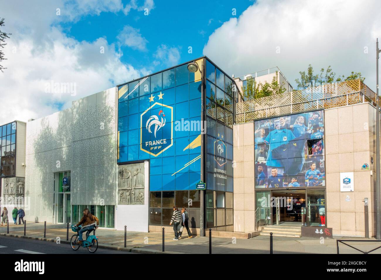 Frankreich, Paris, Sitz des französischen Fußballverbandes Stockfoto
