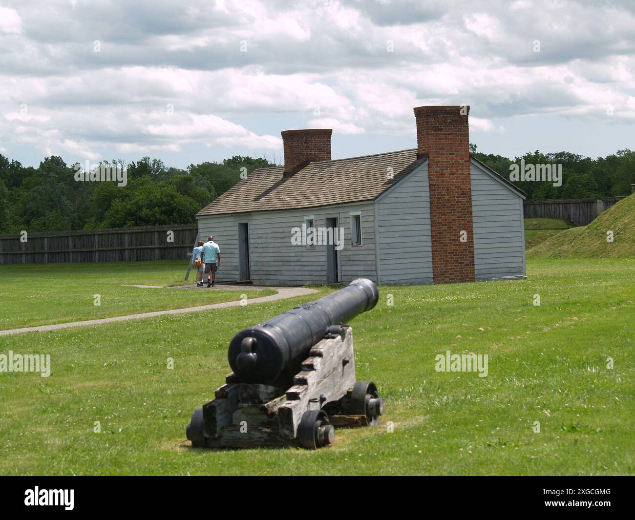 Fort George, Niagara-On-The-Lake, Ontario Stockfoto