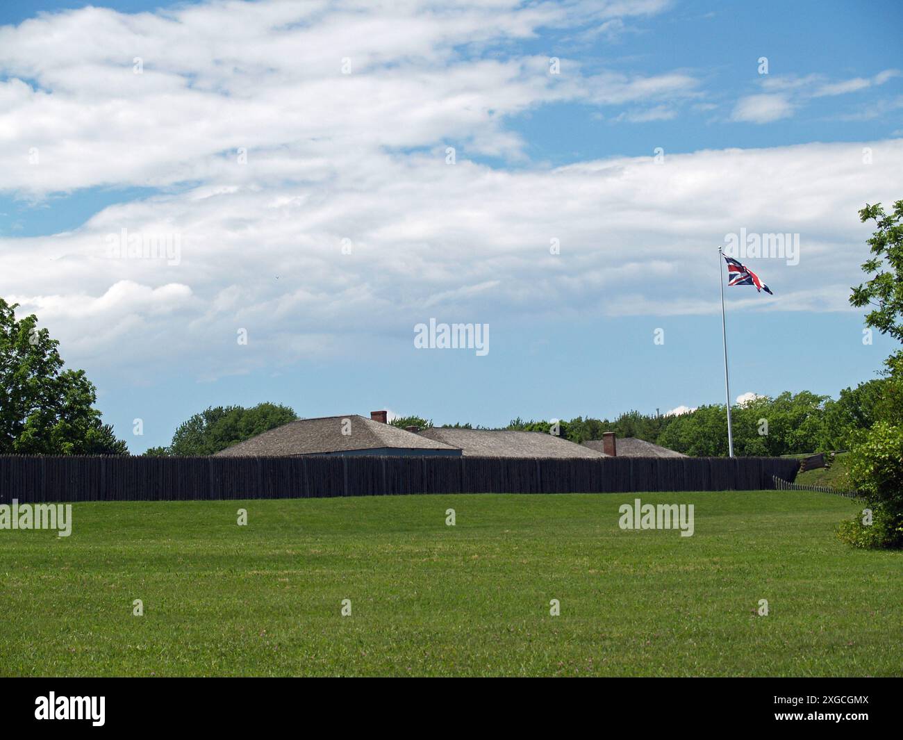 Fort George, Niagara-On-The-Lake, Ontario Stockfoto