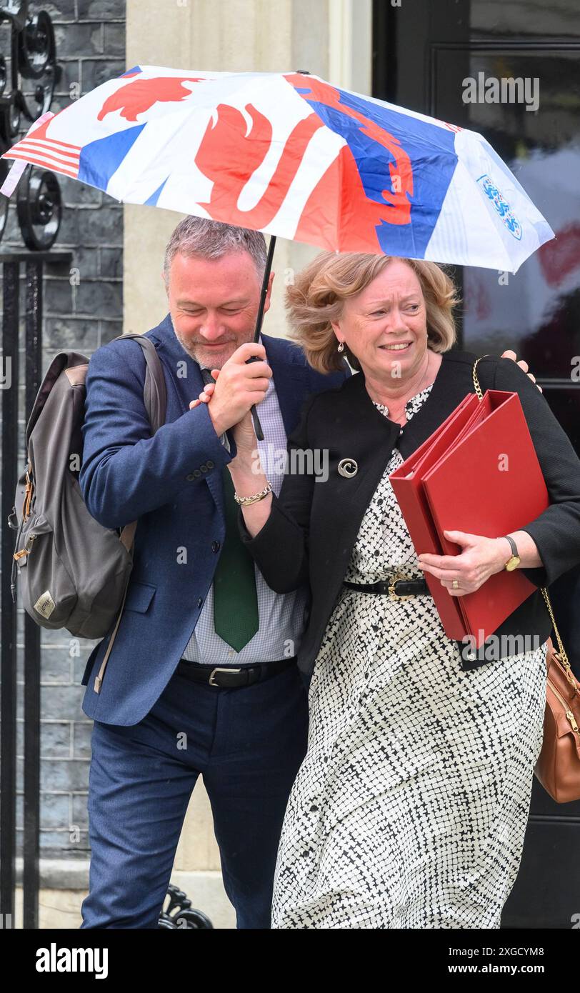 Steve Reed (Staatssekretär für Umwelt, Ernährung und ländliche Angelegenheiten) und Baroness (Angela) Smith (Lord Privy Seal und Anführerin des House of Lord Stockfoto