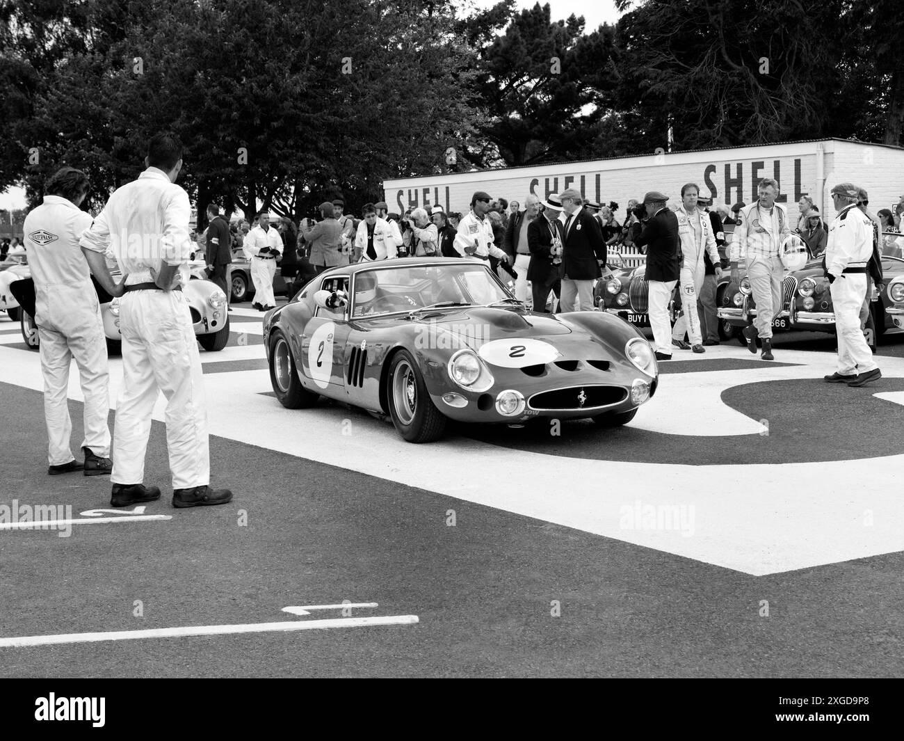 Ferrari 250 GTO beim Goodwood Revival Stockfoto