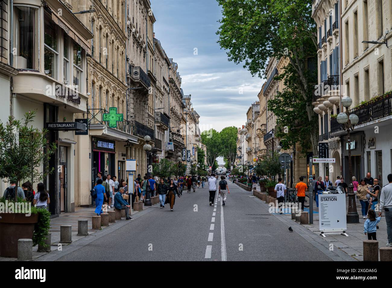 Altstadt von Avignon, UNESCO-Weltkulturerbe, Vaucluse, Provence-Alpes-Cote d'Azur, Frankreich, Europa Stockfoto