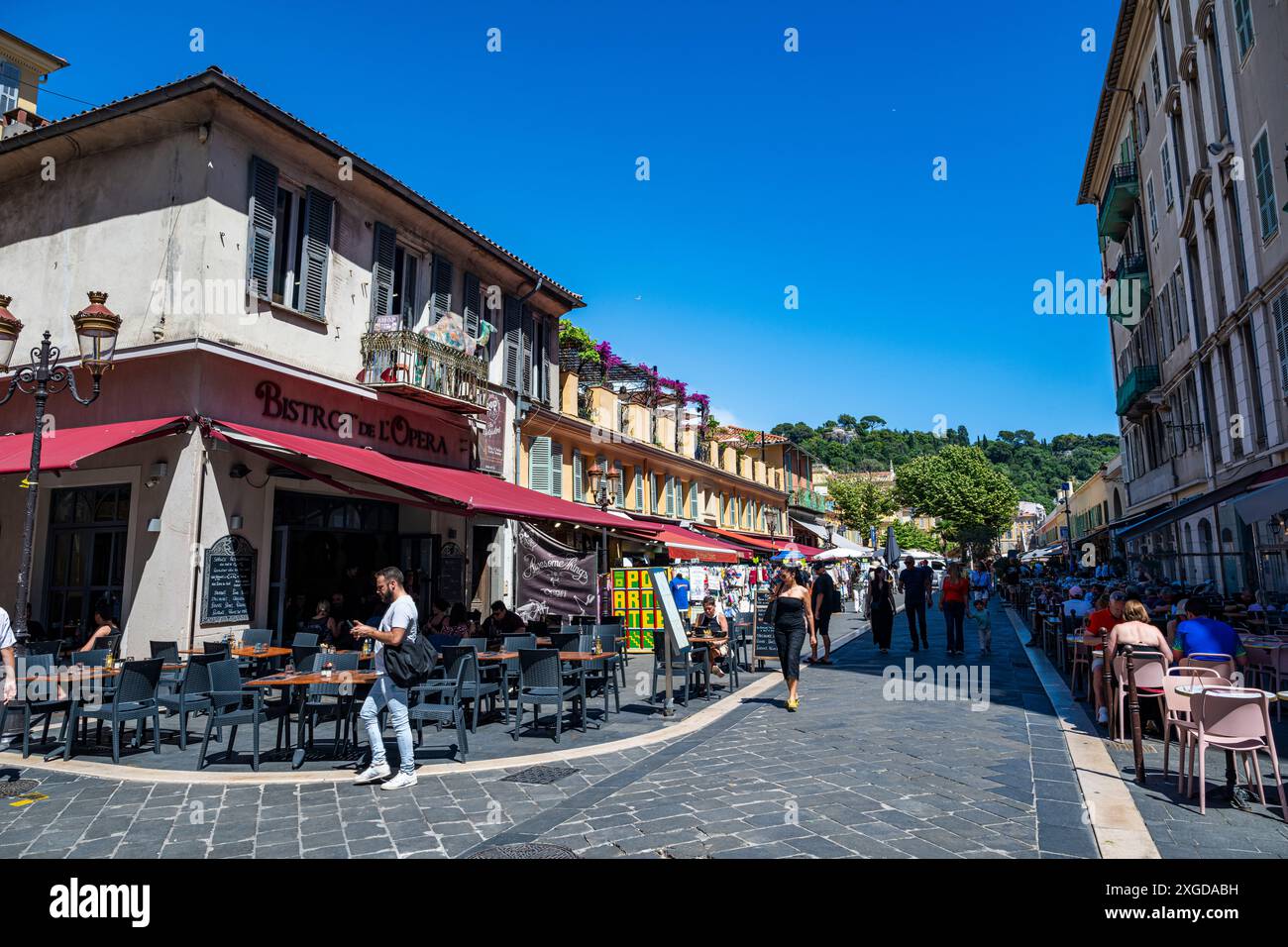 Historisches Stadtzentrum, Nizza, UNESCO-Weltkulturerbe, Alpes Maritimes, Französische Riviera, Frankreich, Europa Stockfoto
