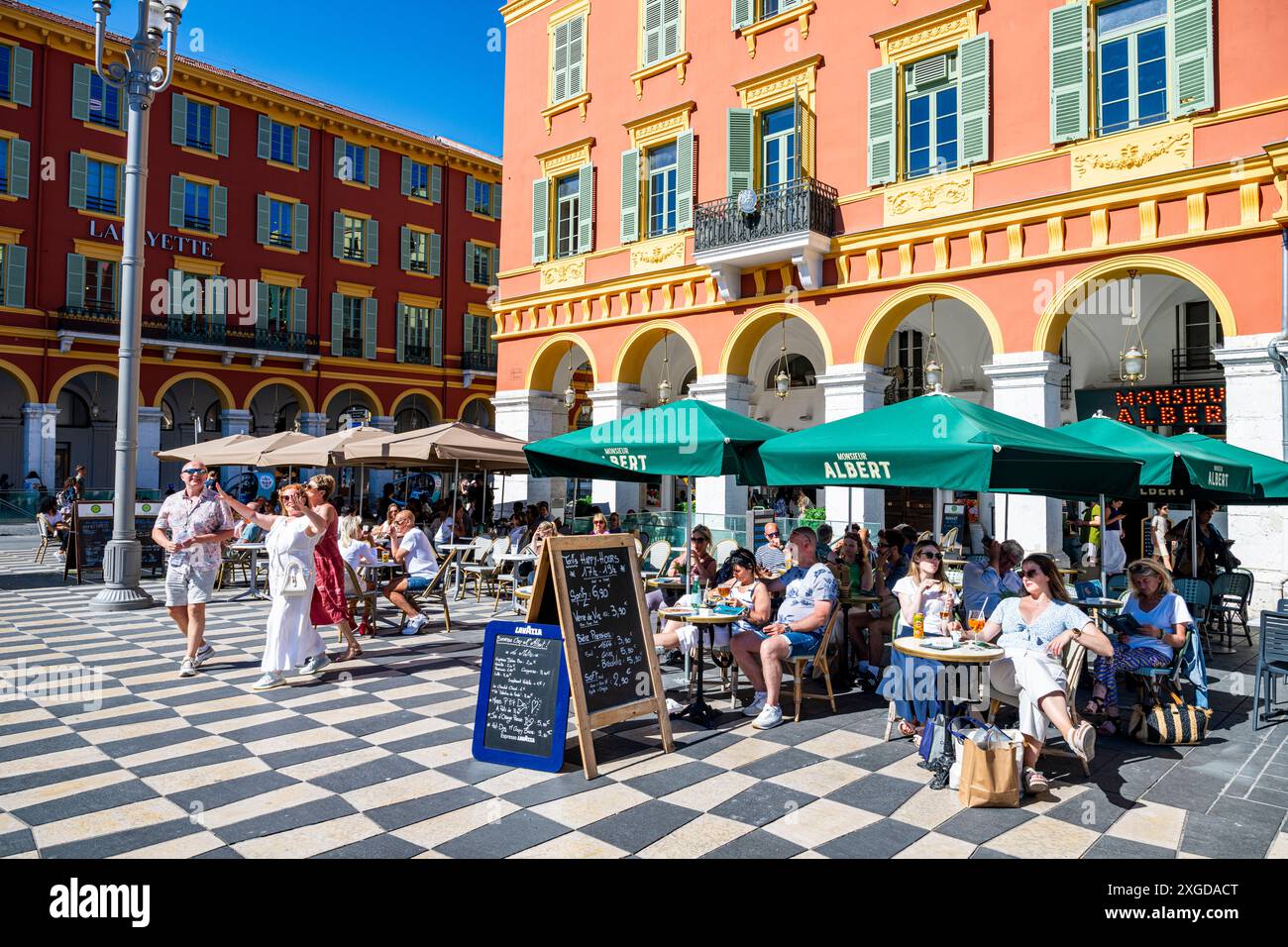 Historisches Stadtzentrum, Nizza, UNESCO-Weltkulturerbe, Alpes Maritimes, Französische Riviera, Frankreich, Europa Stockfoto