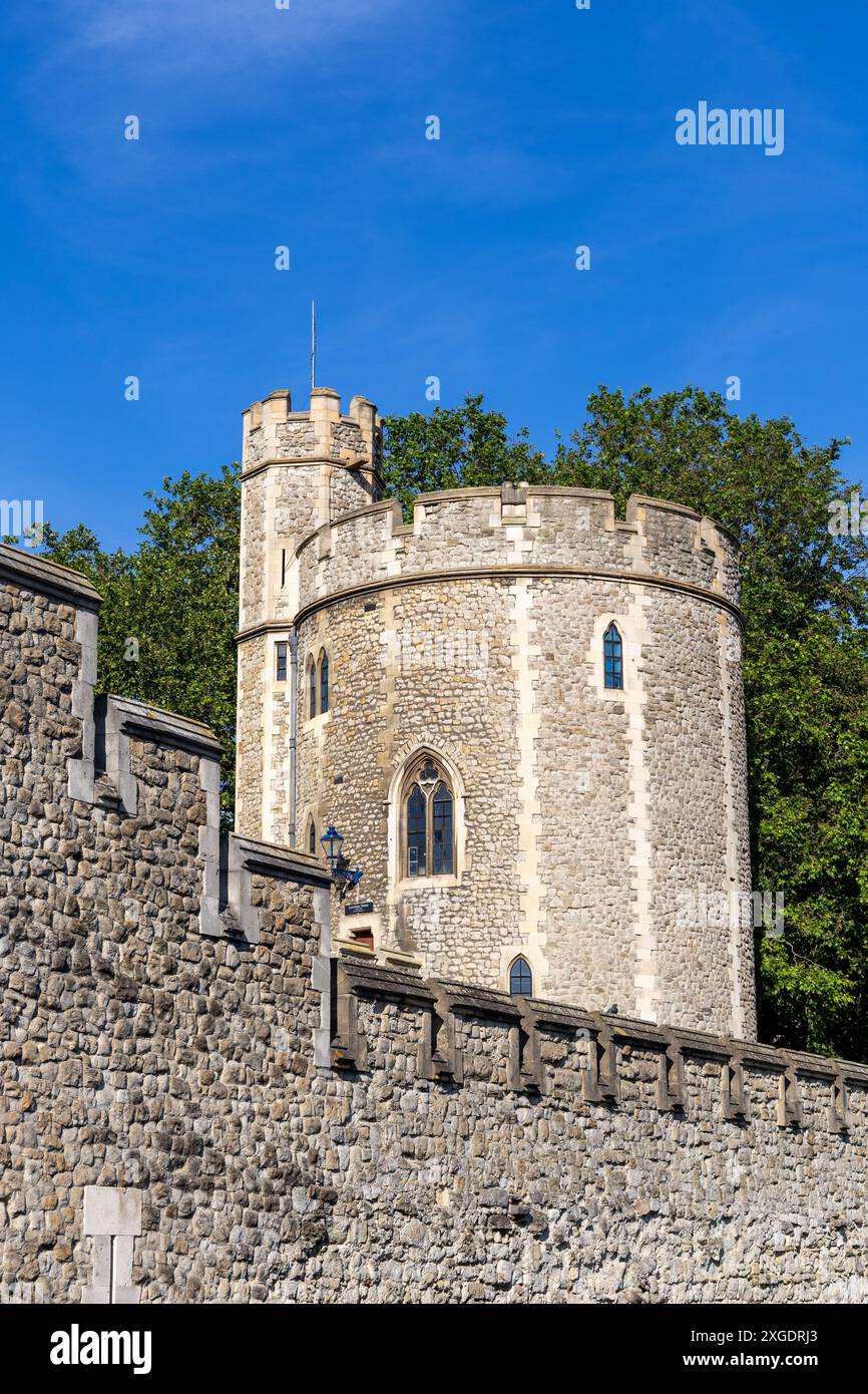 Lanthorne Tower im Tower of London mittelalterliche Festung Stockfoto