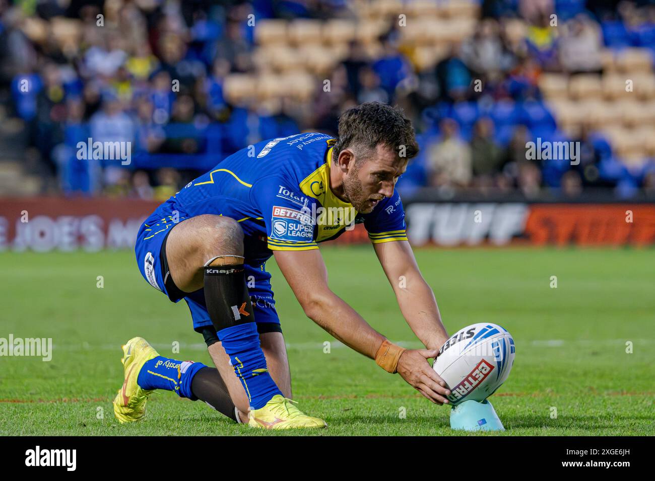 Warrington Wolves / Huddersfield Giants - Halliwell Jones Stadium, Warrington, Großbritannien, 05.07.2024 Stockfoto