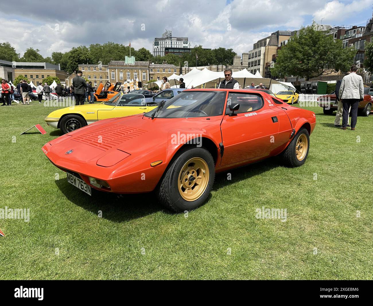 London Concours 2024, der vom 4. Bis 6. Juni in London, Vereinigtes Königreich stattfand, mit: Lancia Stratos Where: London, Vereinigtes Königreich Wann: 06 Jun 2024 Credit: Jon Gillespie/WENN Stockfoto