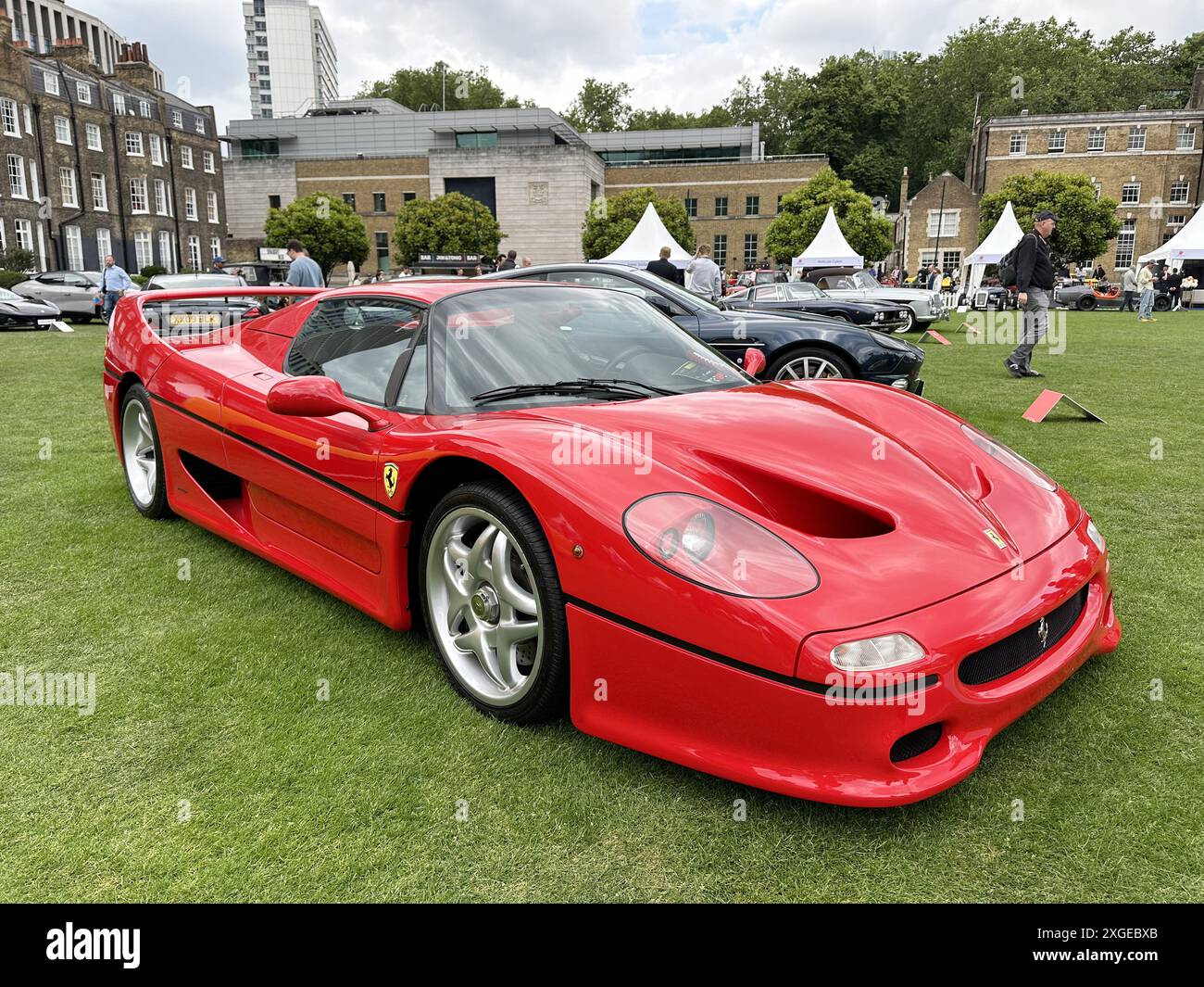 London Concours 2024, der vom 4. Bis 6. Juni in London, Vereinigtes Königreich stattfand, mit: Ferrari F50 Where: London, Vereinigtes Königreich Wann: 06. Juni 2024 Credit: Jon Gillespie/WENN Stockfoto