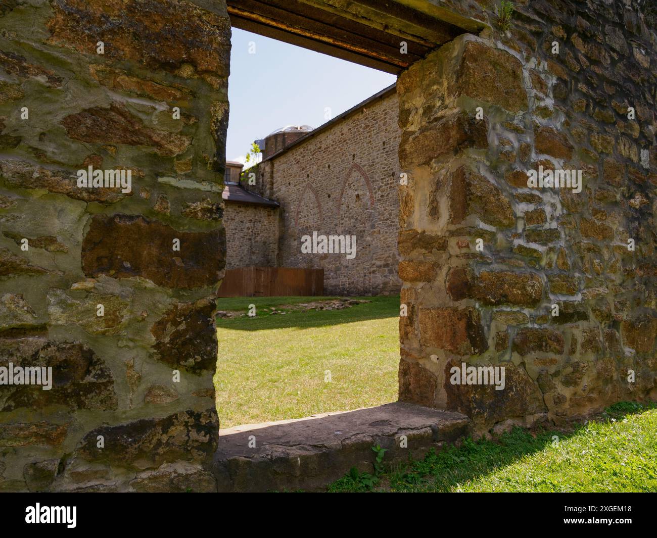 Lock Ridge Furnace, Alburtis, PA, USA Stockfoto