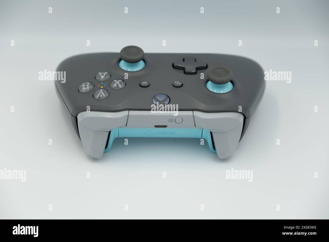 Angepasster Xbox Game Controller für Videospiele Stockfoto