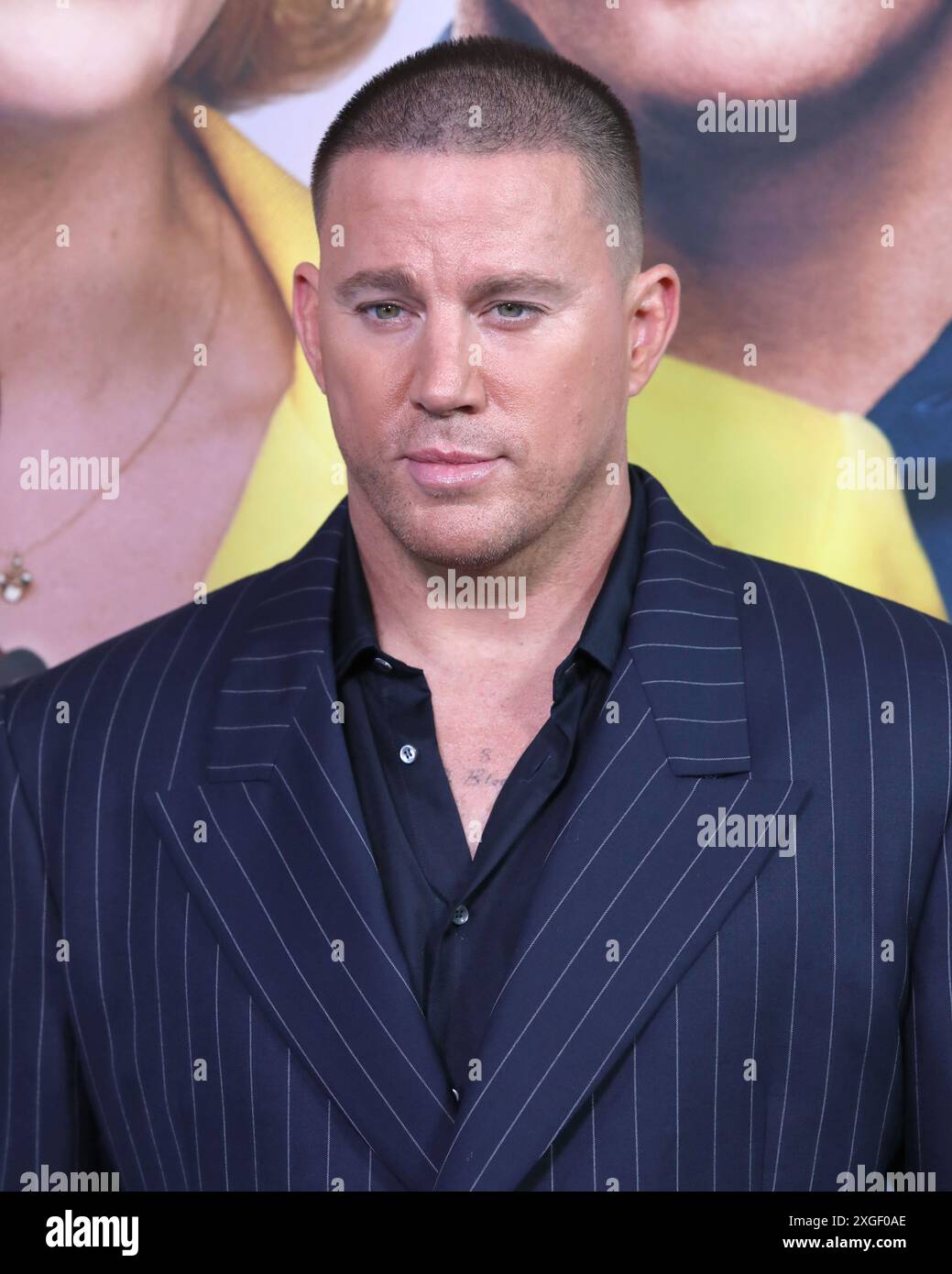 New York, New York, USA. Juli 2024. Channing Tatum nimmt an der Uraufführung von „Fly Me to the Moon“ in der AMC Lincoln Square Hall in New York Teil. Quelle: Greg Allen/Alamy Live News. Stockfoto