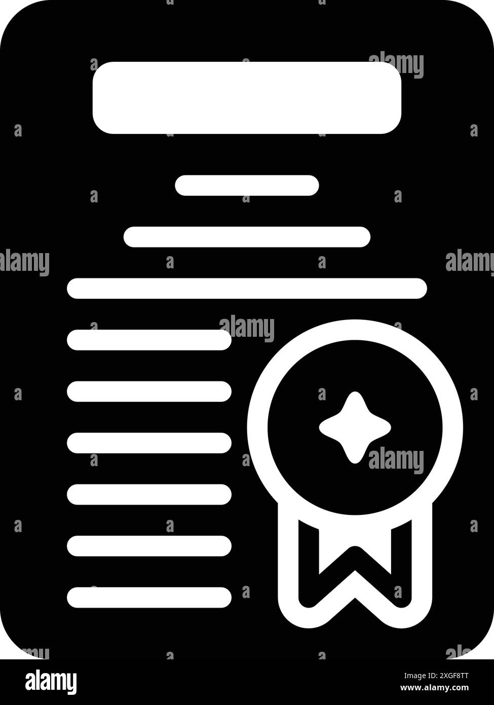 Symbol für Titel, Überschrift Stock Vektor