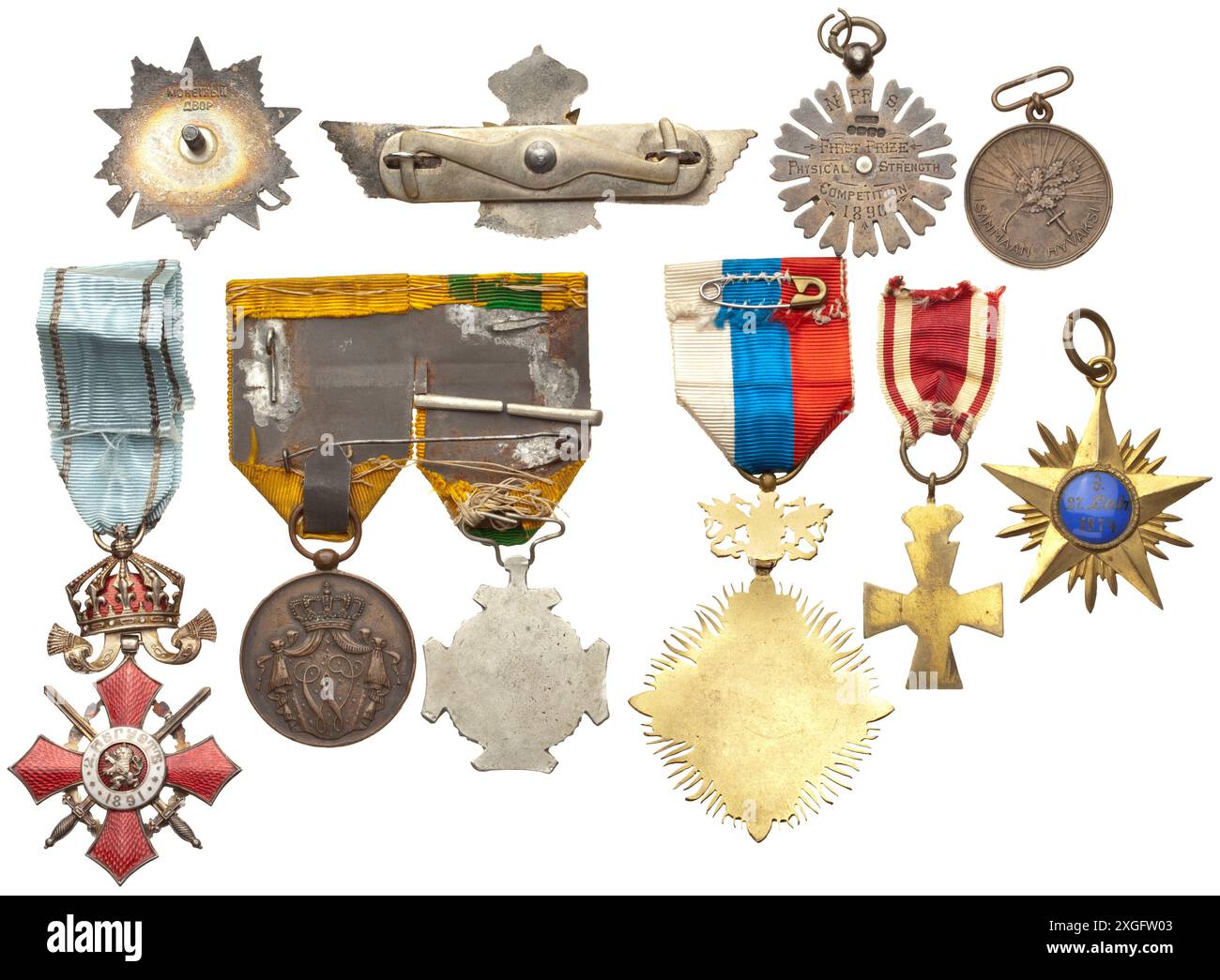 Medaillen und Dekorationen, Ritterorden, Ritterkreuz, 20. Jahrhundert, EIGENTUM FREIGEGEBEN Stockfoto