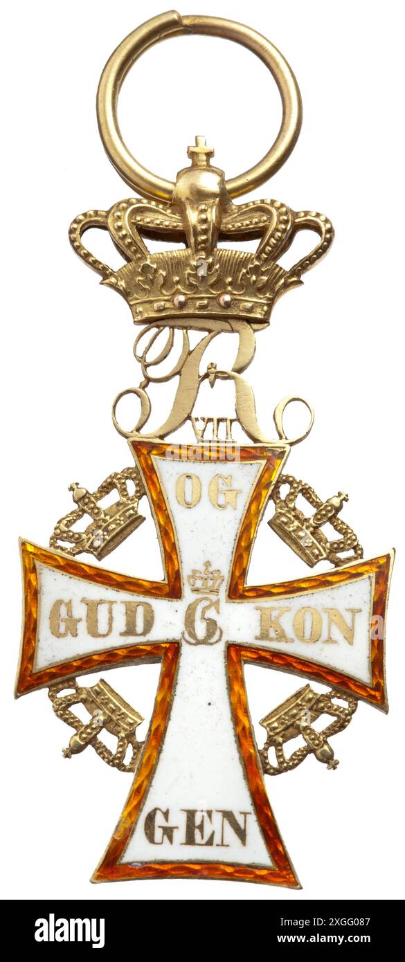 Medaillen und Dekorationen, Ritterorden, Ritterkreuz, 19. Jahrhundert, EIGENTUM FREIGEGEBEN Stockfoto