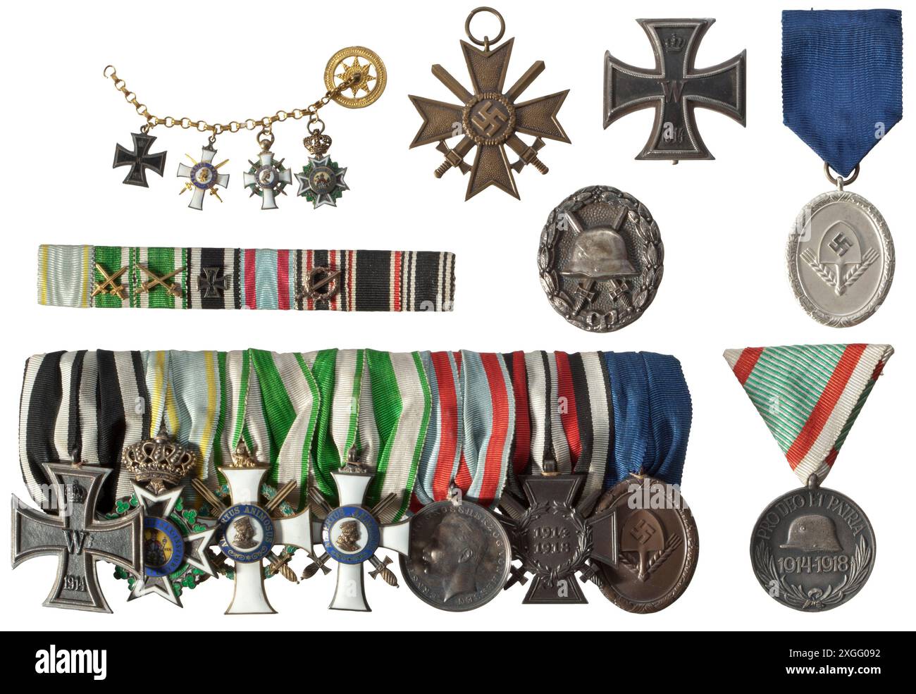 Medaillen und Dekorationen, Ritterorden, Ritterkreuz, 20. Jahrhundert, PROPERTY-RELEASE | REDTORIAL-USE-ONLY Stockfoto