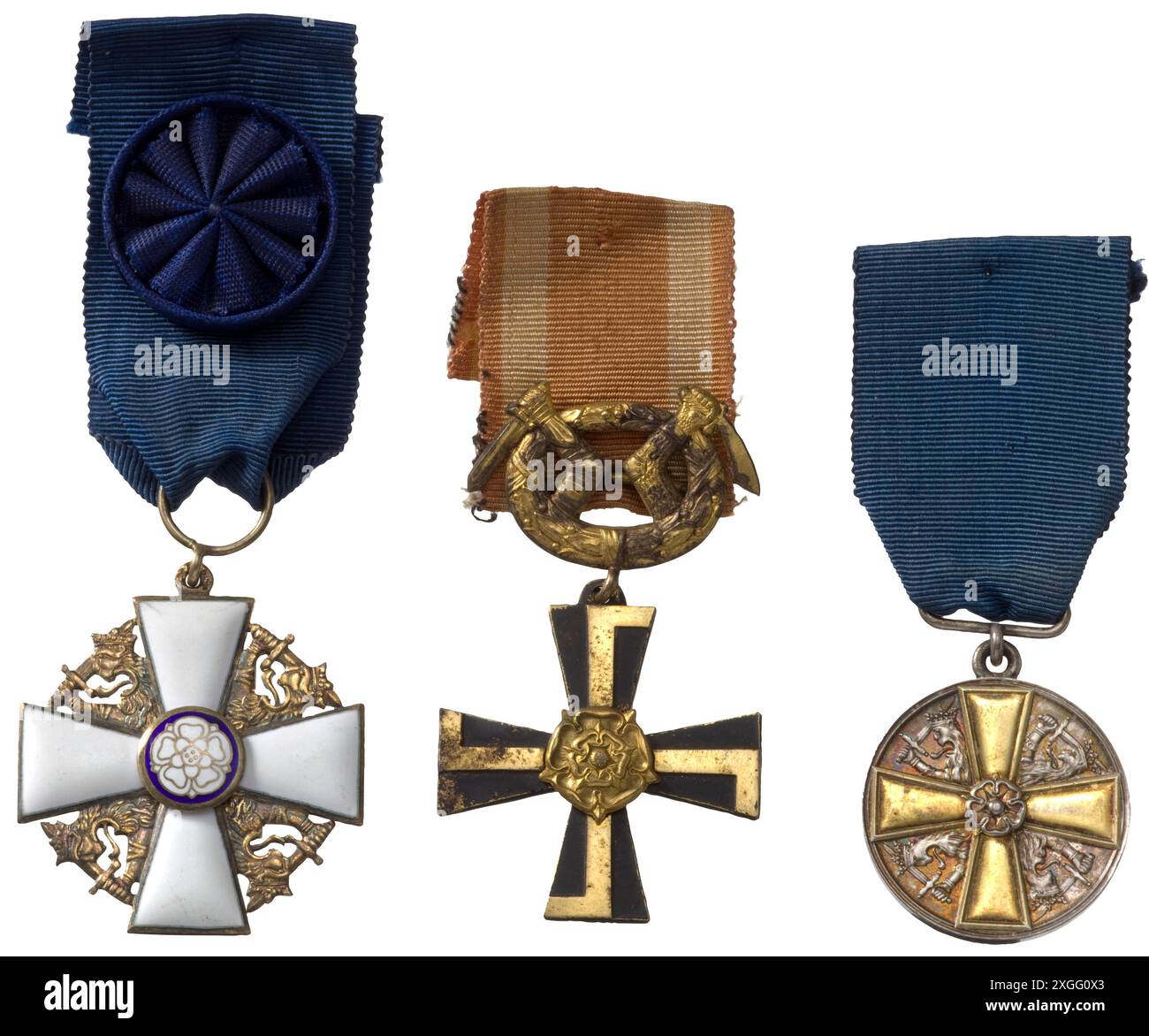 Medaillen und Dekorationen, Ritterorden, Ritterkreuz, 20. Jahrhundert, EIGENTUM FREIGEGEBEN Stockfoto