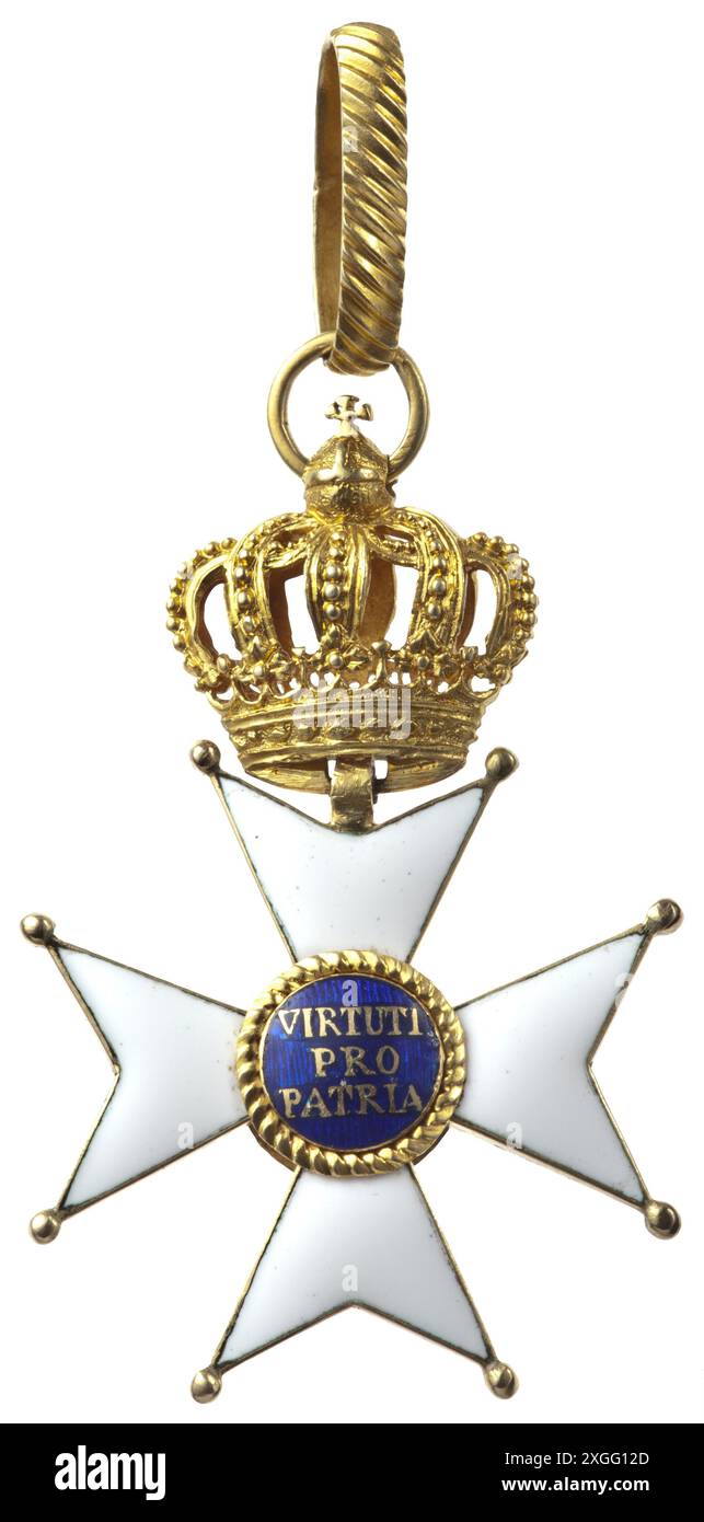 Medaillen und Dekorationen, Ritterorden, Ritterkreuz, 19. Jahrhundert, EIGENTUM FREIGEGEBEN Stockfoto
