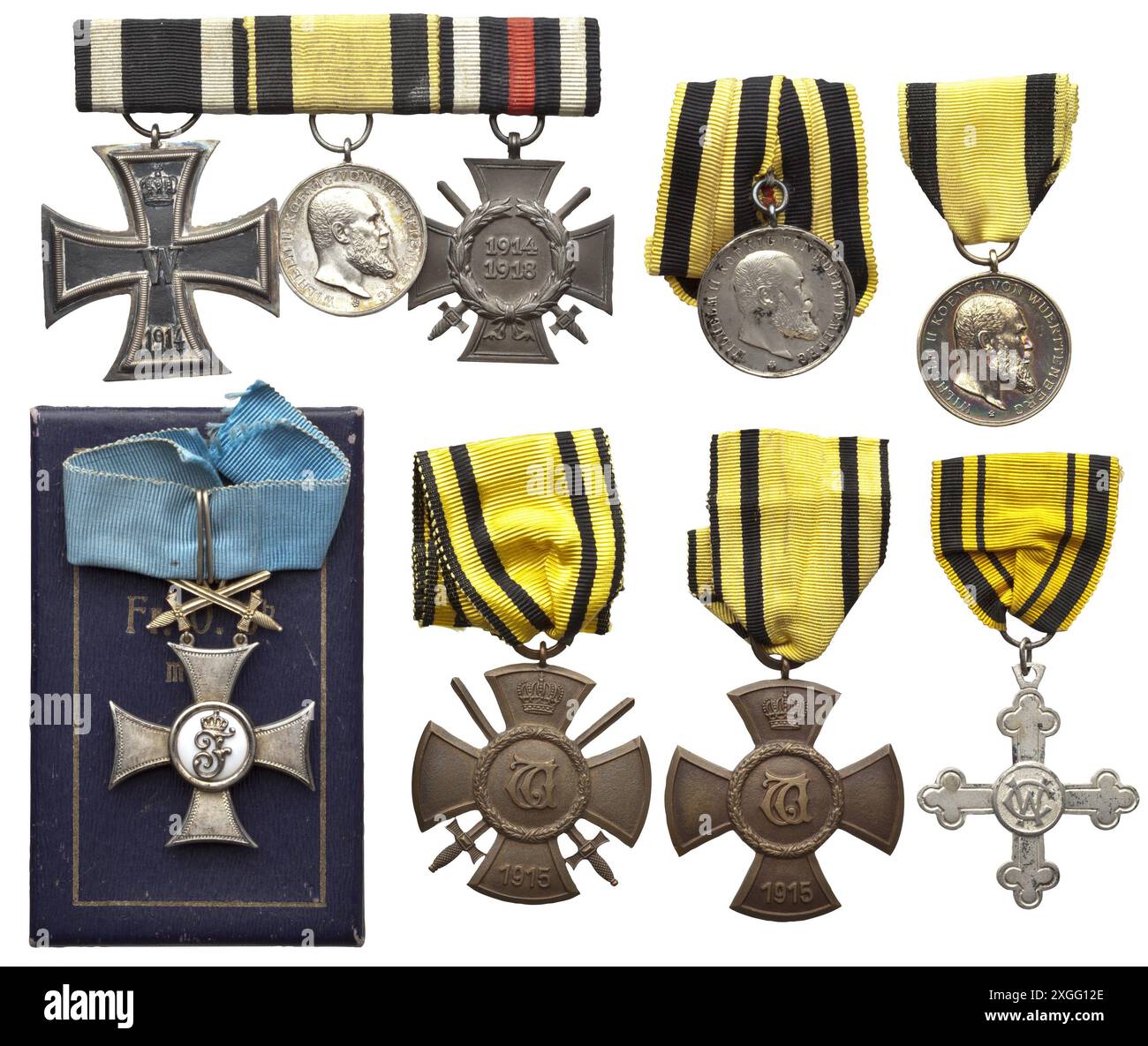 Medaillen und Dekorationen, Ritterorden, Ritterkreuz, 20. Jahrhundert, EIGENTUM FREIGEGEBEN Stockfoto