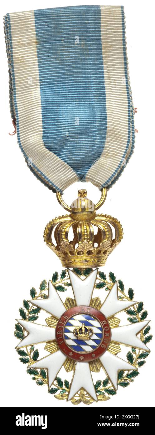 Medaillen und Dekorationen, Ritterorden, Ritterkreuz, 19. Jahrhundert, EIGENTUM FREIGEGEBEN Stockfoto