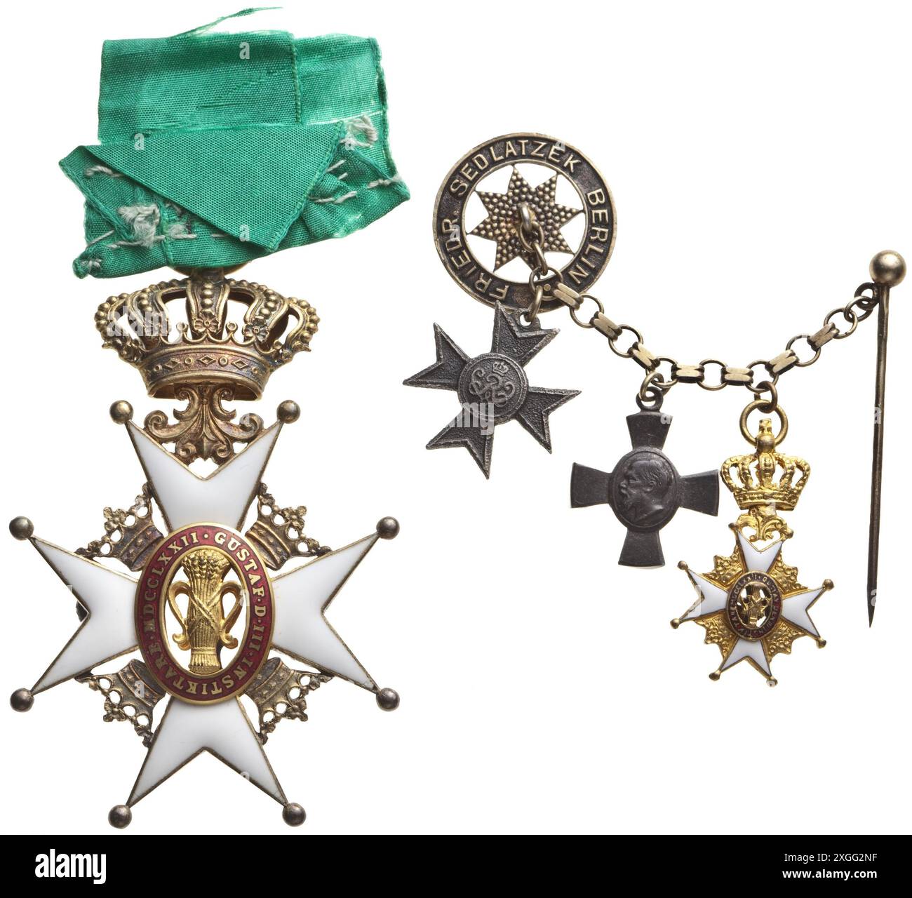 Medaillen und Dekorationen, Ritterorden, Ritterkreuz, 20. Jahrhundert, EIGENTUM FREIGEGEBEN Stockfoto