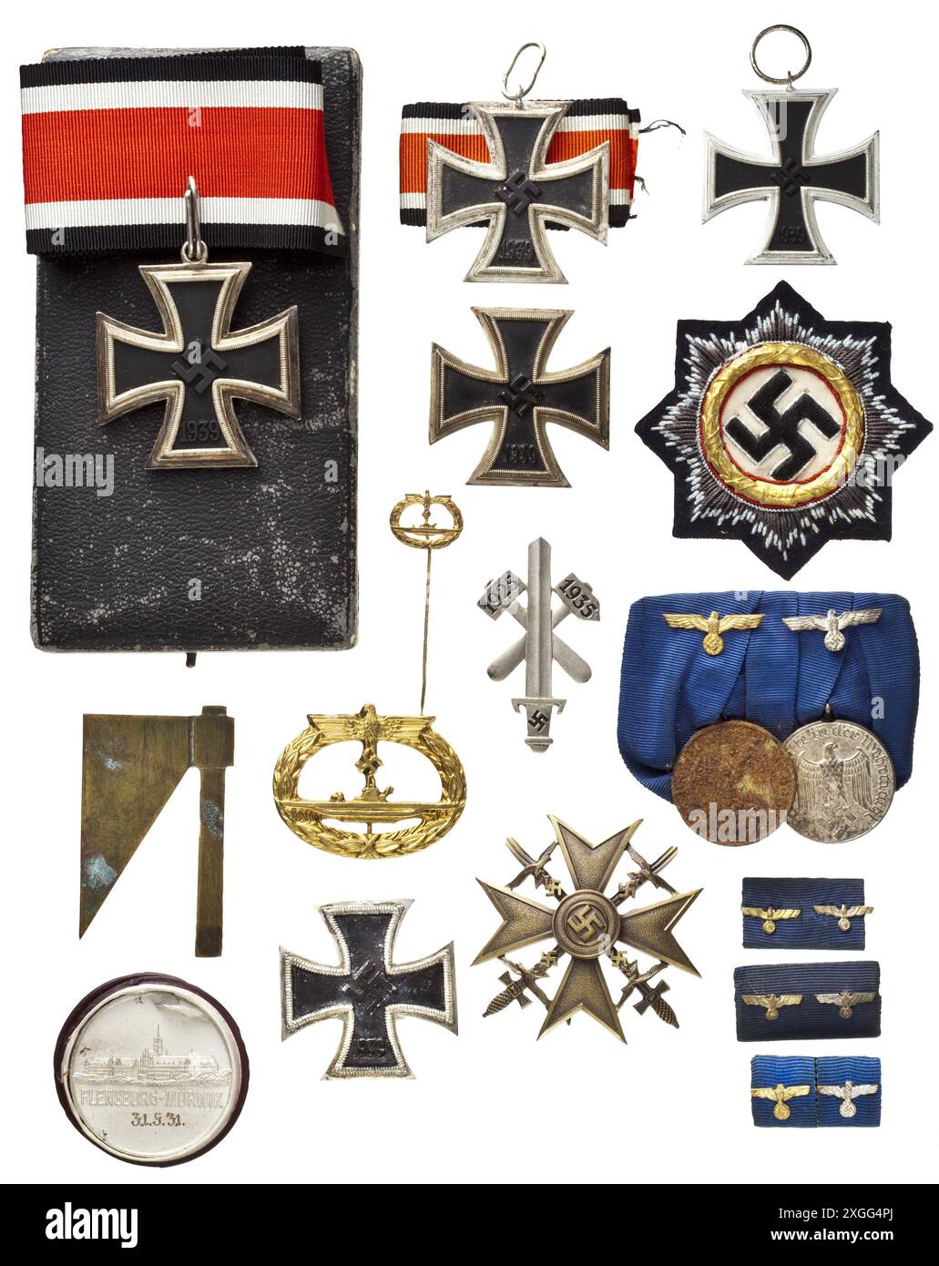 Medaillen und Dekorationen, Ritterorden, Ritterkreuz, 20. Jahrhundert, PROPERTY-RELEASE | REDTORIAL-USE-ONLY Stockfoto