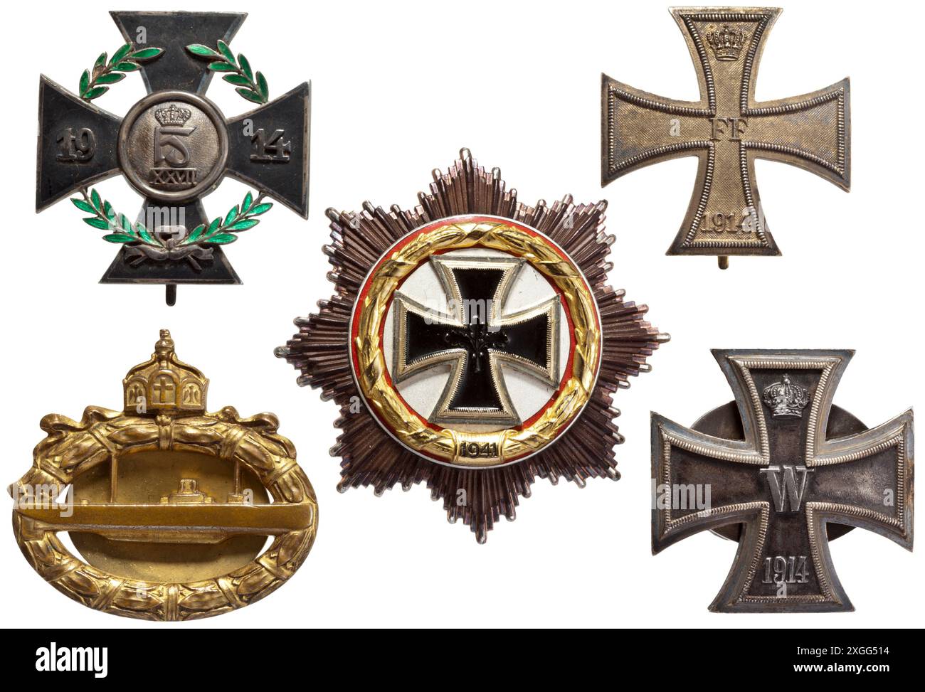 Medaillen und Dekorationen, Ritterorden, Ritterkreuz, 20. Jahrhundert, PROPERTY-RELEASE | REDTORIAL-USE-ONLY Stockfoto
