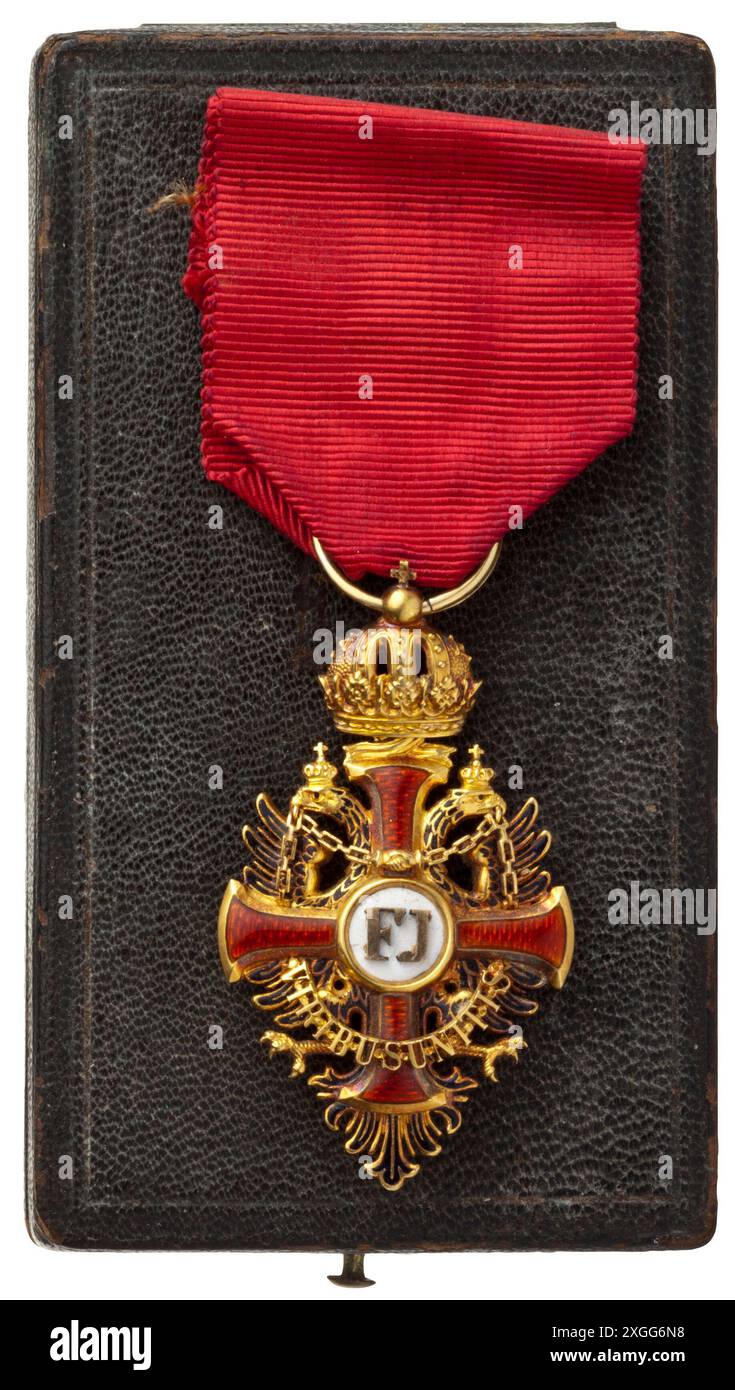 Medaillen und Dekorationen, Ritterorden, Ritterkreuz, 19. Jahrhundert, EIGENTUM FREIGEGEBEN Stockfoto