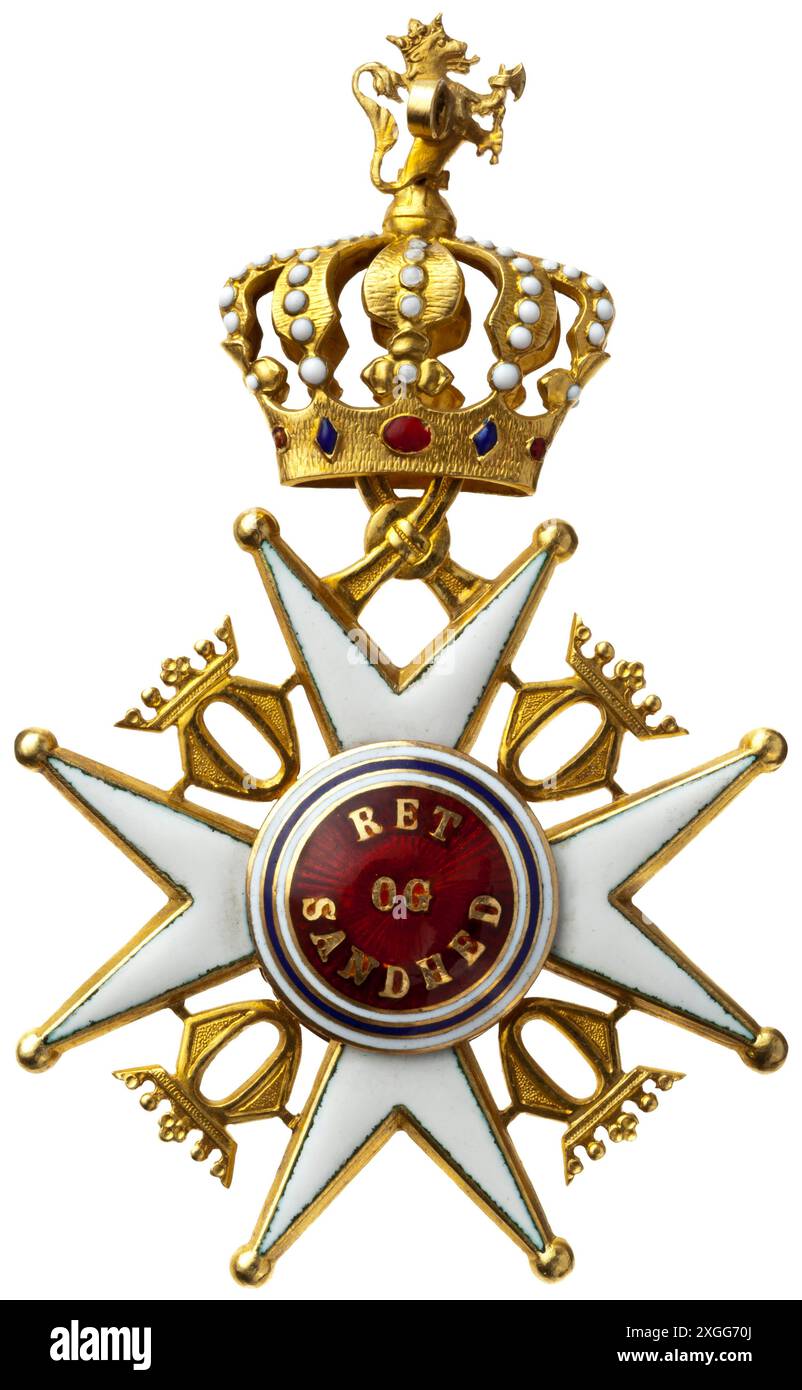 Orden und Orden, Ritterorden, Ritterkreuz, 1900, 20. Jahrhundert, EIGENSCHAFT FREIGEGEBEN Stockfoto