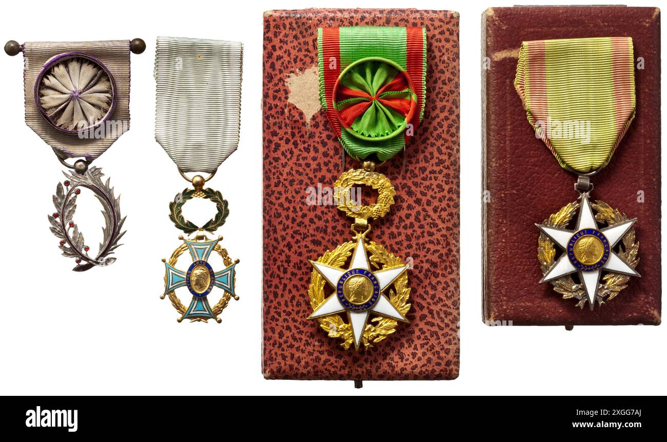 Medaillen und Dekorationen, Ritterorden, Ritterkreuz, 20. Jahrhundert, EIGENTUM FREIGEGEBEN Stockfoto