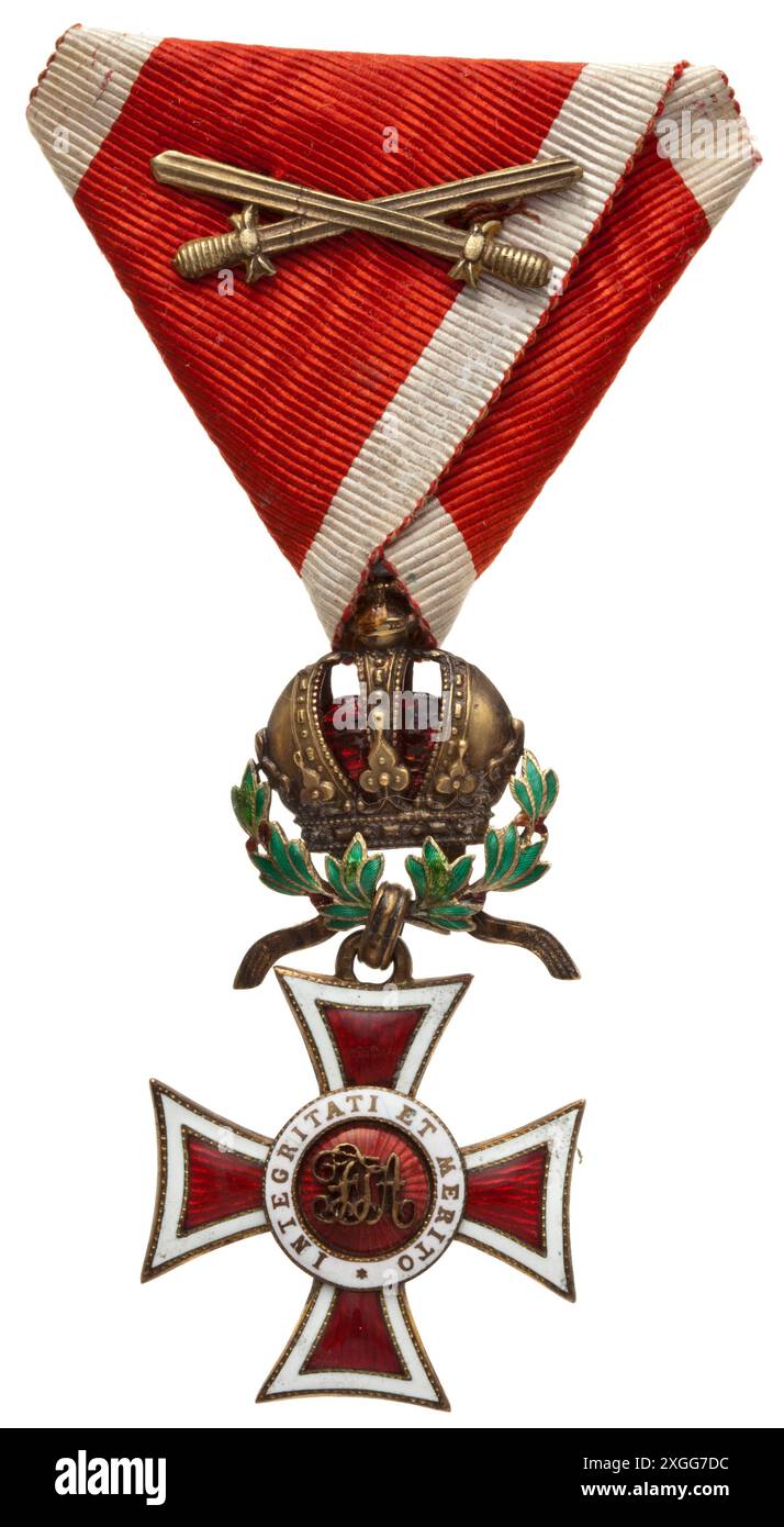 Medaillen und Dekorationen, Ritterorden, Ritterkreuz, 20. Jahrhundert, PROPERTY-RELEASE | REDTORIAL-USE-ONLY Stockfoto