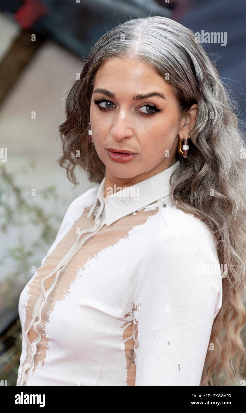 8. Juli 2024, London, England, Großbritannien - Harriet Rose bei der Premiere der Twisters European, Cineworld Leicester Square Stockfoto