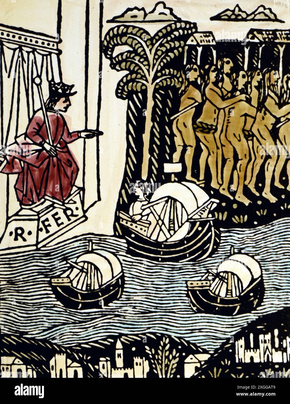 Columbus, Christopher, 1451 - 20,5.1506, italienischer Navigator und Discoverer, ADDITIONAL-RIGHTS-CLEARANCE-INFO-NOT-AVAILABLE Stockfoto
