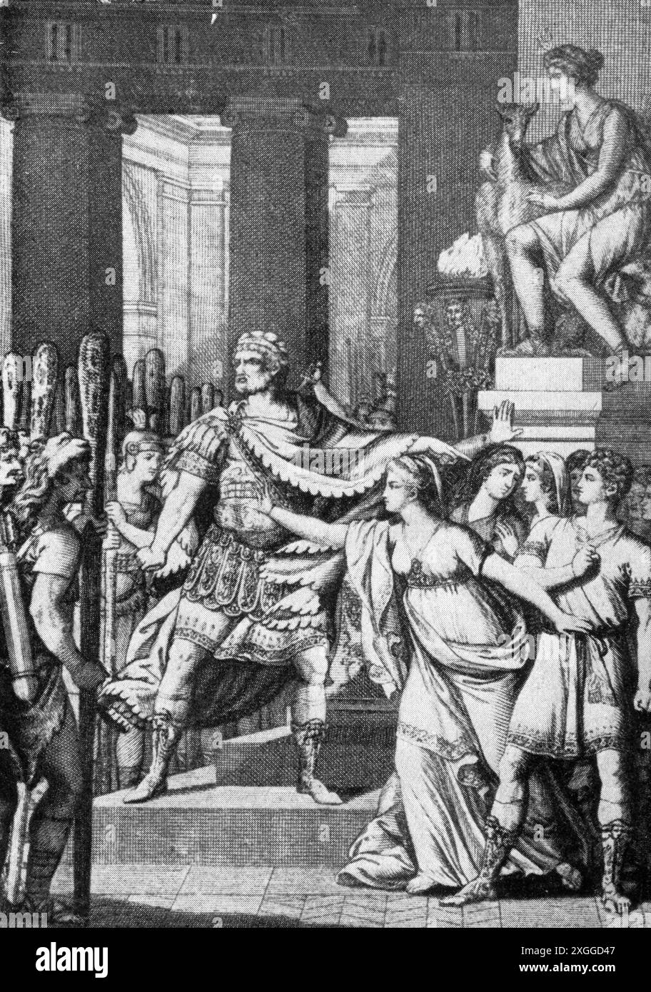 theater / Theater, Theaterstück, 'Iphigenie auf Tauris', von Johann Baptist von Alxinger, das URHEBERRECHT DES KÜNSTLERS MUSS NICHT GELÖSCHT WERDEN Stockfoto