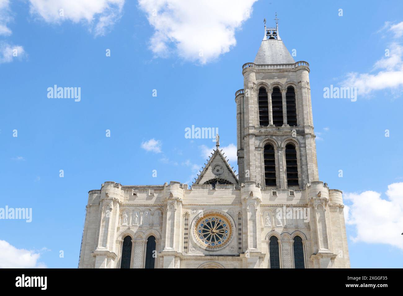 KATHEDRALE SAINT-DENIS-BASILIKA Stockfoto