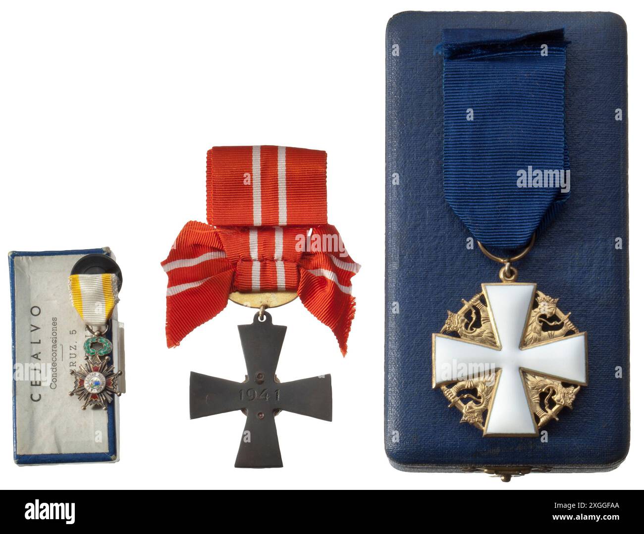 Medaillen und Dekorationen, Ritterorden, Ritterkreuz, 20. Jahrhundert, PROPERTY-RELEASE | REDTORIAL-USE-ONLY Stockfoto
