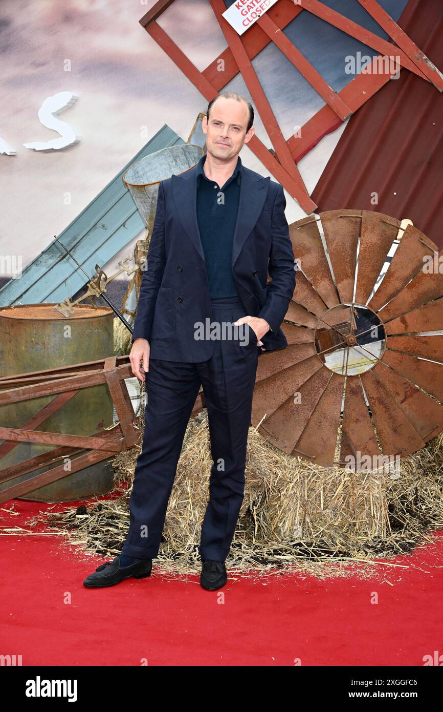 Harry Hadden-Paton, Twisters European Premiere, Cineworld Leicester Square, London, Großbritannien Stockfoto