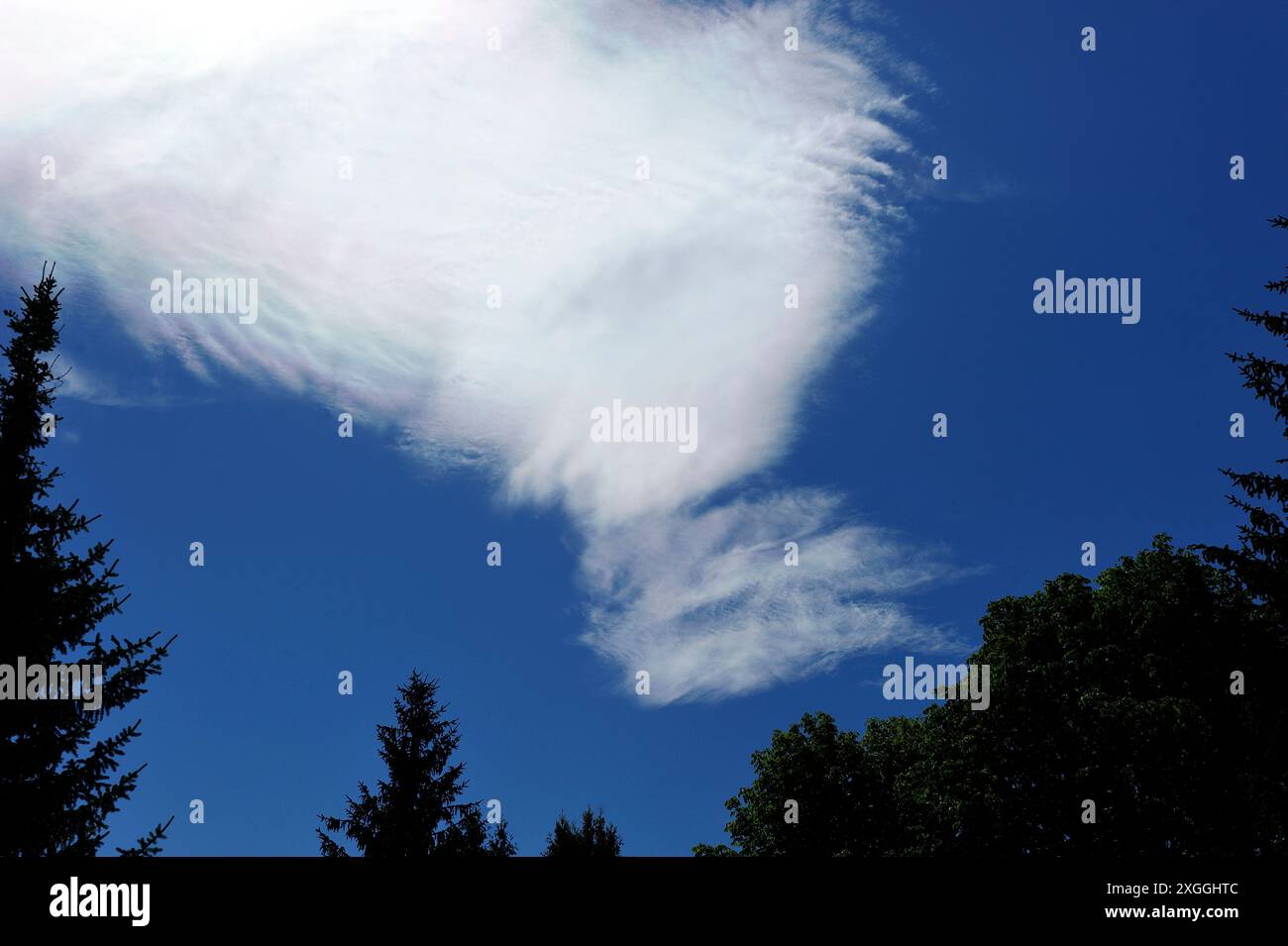 Luft, Atmosphäre, blau, Klima, Wolken, cumulus, Himmel, Hintergrund, Beat, Brindle, Klima, Wolke, Wettermuster, HARFE, Magnetosphäre, Stockfoto