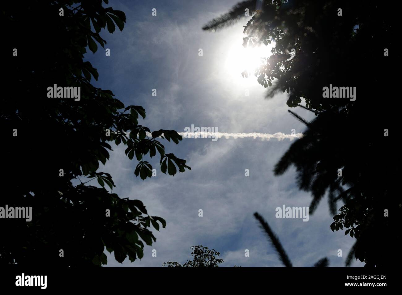 Luft, Atmosphäre, blau, Klima, Wolken, cumulus, Himmel, Hintergrund, Beat, Brindle, Klima, Wolke, Wettermuster, HARFE, Magnetosphäre, Stockfoto