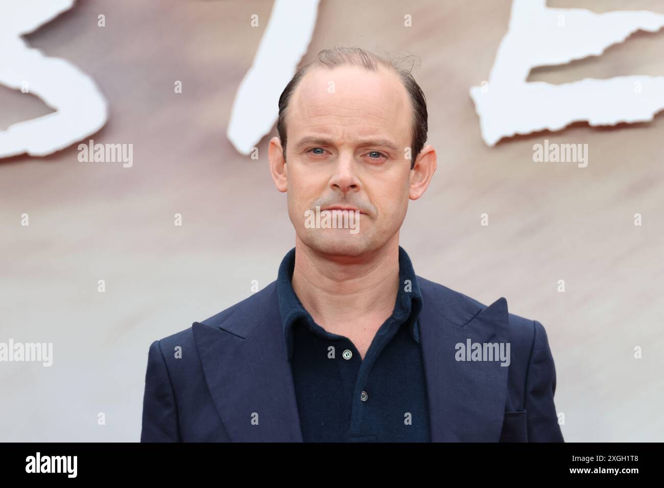 Harry Hadden-Paton, TWISTERS - European Premiere, Leicester Square, London, UK, 8. Juli 2024, Foto von Richard Goldschmidt Stockfoto