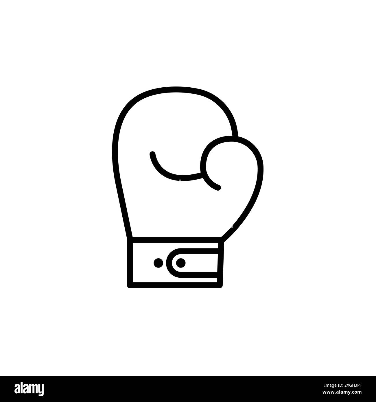 Boxhandschuh Symbol Vektor-Logo Set Kollektion oder Bundle Pack Gruppe Stock Vektor
