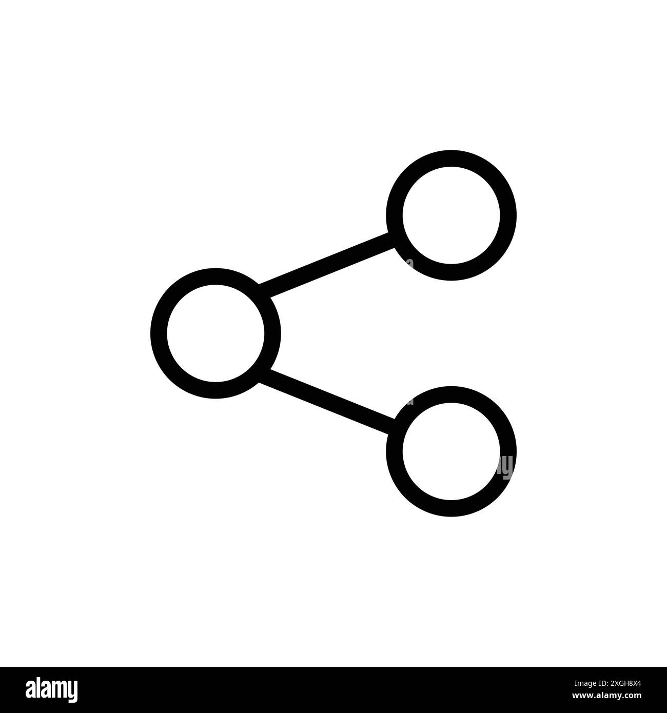 Symbol Vektor-Logo-Set-Sammlung oder Bundle Pack-Gruppe teilen Stock Vektor