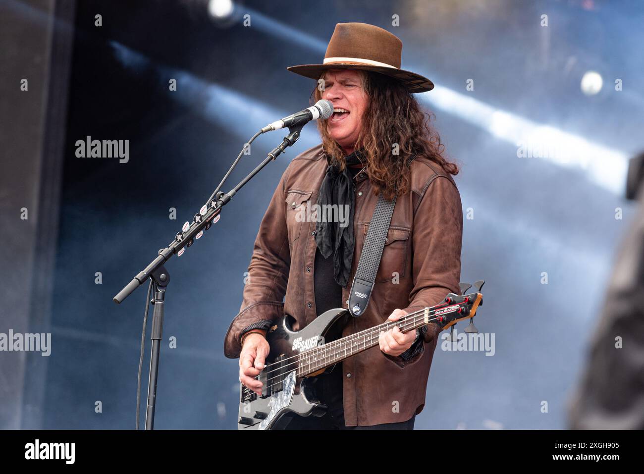6. Juni 2024 Norje, Schweden: Band Extreme beim Sweden Rock Festival, Schweden. (Foto: Lennart Håård | HaardRockPhotography) Stockfoto